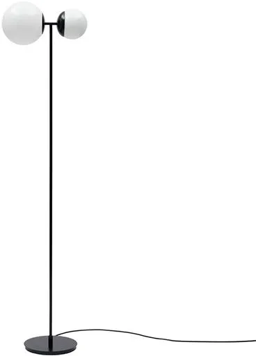 TATO Biba White & Matte Black Floor Lamp