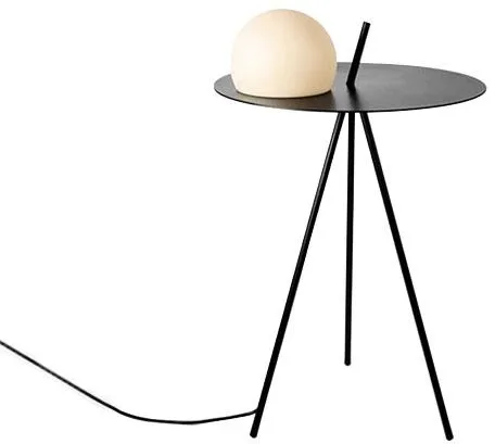 Estiluz Circ 3725 Black Floor Lamp