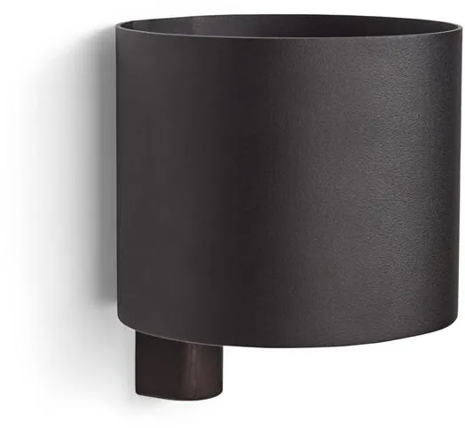 Gejst Kollage Plant Pot Black/Oak