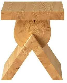 Vaarnii 006 AA side table made of pine wood