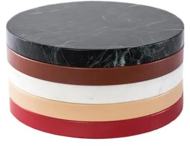 Valerie Objects Five Circles Cutting Board/Trivet Set B Multicoloured