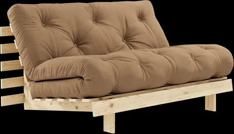 Karup Design Roots Sofa Bed w. Mattress 140x200 755 Mocca/Pine