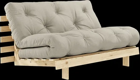 Karup Design Roots Sofa Bed W. Mattress 140x200 914 Linen/Pine