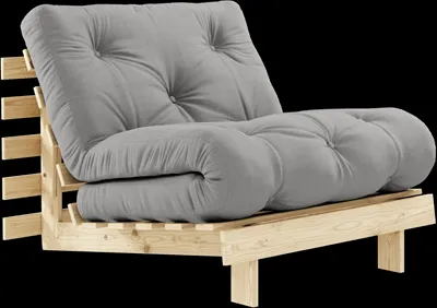 Karup Design Roots Sofa Bed W. Mattress 90x200 746 Grey/Pine