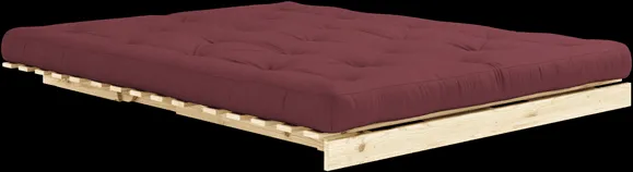 Karup Design Roots Sofa Bed w. Mattress 160x200 710 Bordeaux/Pine