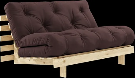 Karup Design Roots Sofa Bed w. Mattress 140x200 715 Brown/Pine