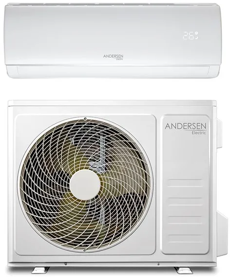 Andersen Electric AE 12000 air/air heat pump with WiFi, 3.8 kW, 5-72 m², white