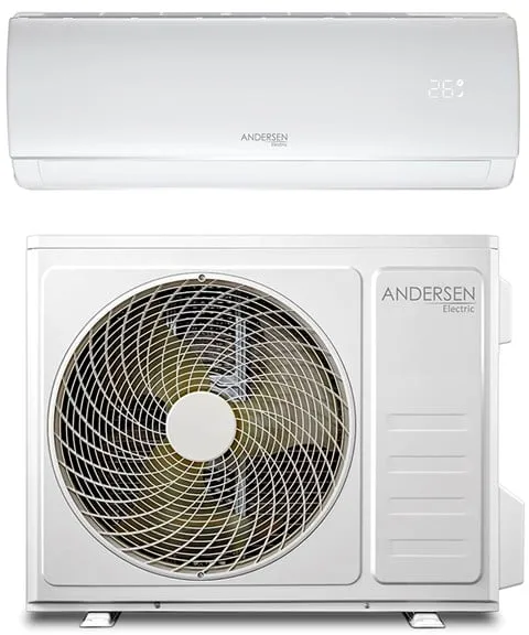 Andersen Electric AE 18000 air/air heat pump with WiFi, 6 kW, 5-135 m², white